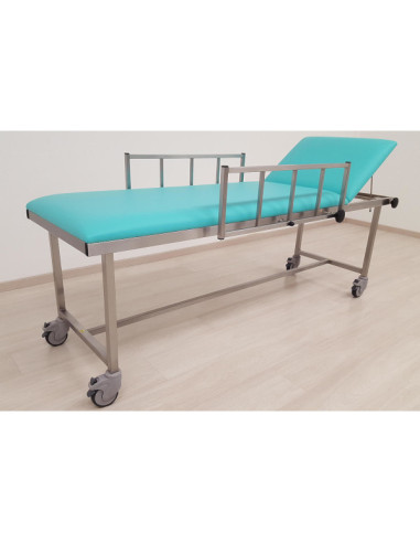 Brancard amagnétique 650mm hauteur fixe av barrières ht à préciser Capacité 200 kg - 4 roulettes D100mm Brancard amagnétique 650mm hauteur fixe av barrières ht à préciser Capacité 200 kg - 4 roulettes D100mm