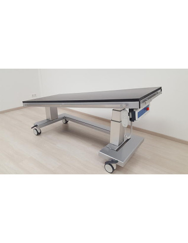 Battery height adj traumatology stretcher tilt adj 2 sections C65 Height 460 to 860mm Battery height adj traumatology stretcher tilt adj 2 sections C65 Height 460 to 860mm