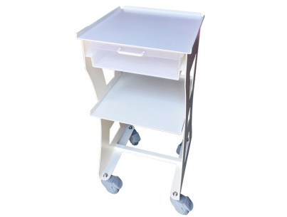 Guéridon amagnétique 2 étagères dim 975x450x460mm avec 1 tiroir