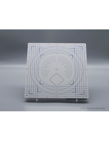 Test plate Digrad for digital radiology For exposure and contancy test Test plate Digrad for digital radiology For exposure and contancy test