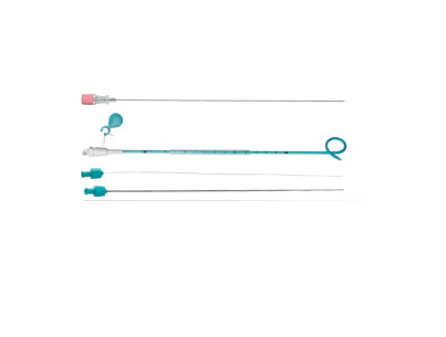 Kit néphrostomie 8F amplatz 0,35x90cm dilat 6F 8F cath 8Fx35cm non verrouillable (bte de 5)