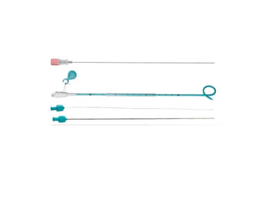 Kit néphrostomie 10F amplatz 0,35x90cm dilat 6F 8F 10F cath10Fx35cm non verrouillable (bte de 5)