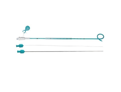 Ensemble complet dilat 8Fx20cm CHIBA22Gx15cm guide en J 3mm ,035x10 acces nitinol .018x80cm