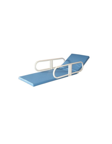 Matelas de rechange pour brancard amagnétique coloris bleu - résistance au feu M1