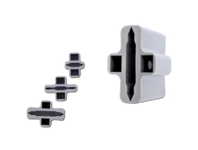 Finger adapter for pulse oxymeter pediatric size (box of 10) For Tesla Duo SPO2 monitor