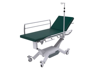 iQUEST Hospital stretcher elect. height 46 to 93cm without upholstery Max load 250kg for flat upholstery