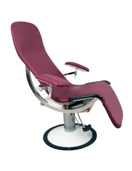 Fauteuil de soins DENEO hauteur variable 51/71cm avec rotation-SIT&GO charge max 200 kg /base circulaire