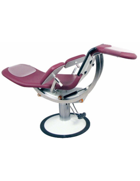 Fauteuil de soins DENEO hauteur variable 51/71cm avec rotation-SIT&GO charge max 200 kg /base circulaire