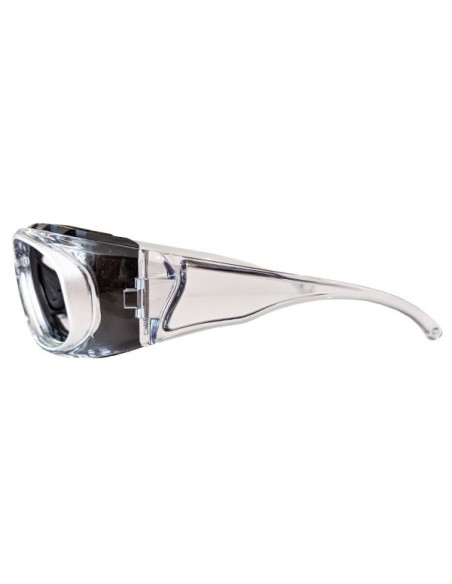 X-ray protective glasses AIRBORNE EqPb.0,75mm single vision Side shields 0,50mm Eq Pb - Made on medical prescription