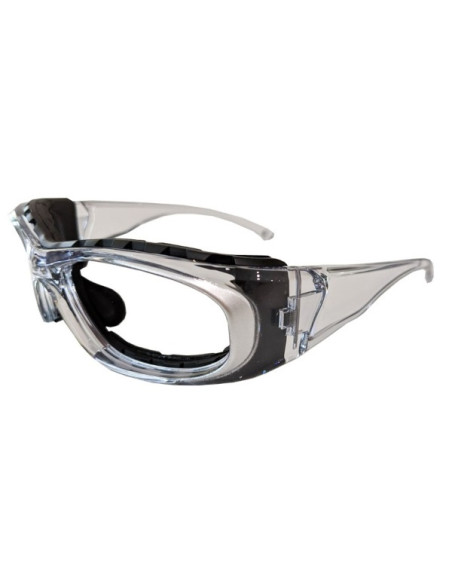 X-ray protective glasses AIRBORNE EqPb.0,75mm bifocal - anti-fog Side shields 0,50mm Eq Pb - Made on medical prescription