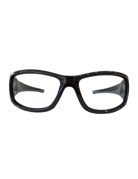 X-ray protective glasses CIRCUIT 0,75mm black-gray anti-fog Side shields 0,50mm Eq Pb