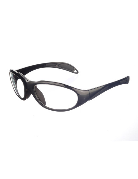 X-ray protective glasses SOFT 2 0,75mm nasal comfort - black Side shields 0,50mm Eq Pb