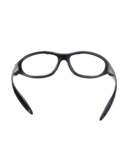 Lunettes anti-x SOFT 2 EqPb 0,75mm monofocal con.nasal-noir-anti-buée et EqPb 0,50mm latéral - réalisation sur ordonnance