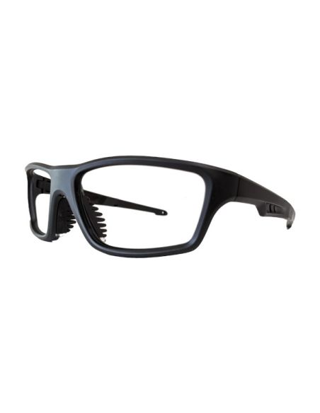 Lunettes anti-x RAZER Eq Pb 0,75mm frontal monofocal - noir et EqPb 0,50mm latéral - réalisation sur ordonnance