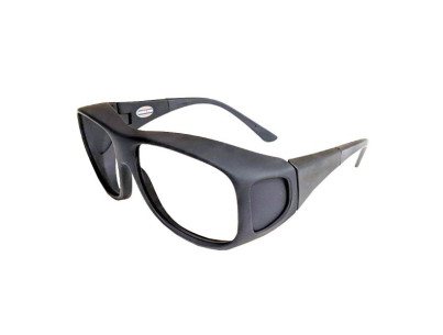 Surlunettes FITGUARD BETA Pb 0,75mm - noir - traitées anti-reflets avec plombage latéral 0,50mm