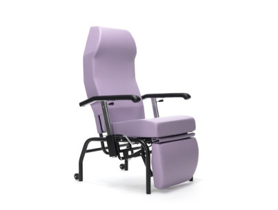 Fauteuil fixe NORMANDIE dossier inclinable, accoudoirs, repose jambe