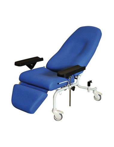 CAYEUX sampling chair – Independent backrest and leg support on wheels CAYEUX sampling chair – Independent backrest and leg support on wheels
