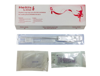 Breast biopsy patient kit automatic TRUCORE II 14G 10cm WITH GEL AND PROBE COVER STERILE