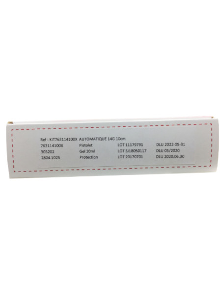 Breast biopsy patient kit automatic TRUCORE II 14G 10cm WITH GEL AND PROBE COVER STERILE