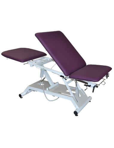 3 plans stretcher pro/declive +15°-15°-back +65°-25°-raising seat Roll holder/200x67xh56/86cm max 300kg 3 plans stretcher pro/declive +15°-15°-back +65°-25°-raising seat Roll holder/200x67xh56/86cm max 300kg