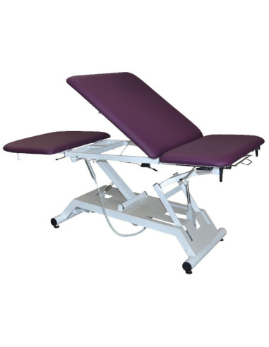 3 plans stretcher pro/declive +15°-15°-back +65°-25°-raising seat Roll holder/200x67xh56/86cm max 300kg 3 plans stretcher pro/declive +15°-15°-back +65°-25°-raising seat Roll holder/200x67xh56/86cm max 300kg