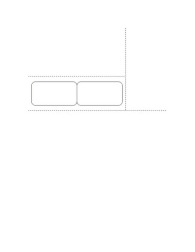 1000 Fiches suivi de patient UNIVERSELLE Sesam A4 - LWA1 826 - 90g 2 étiquettes 69x36