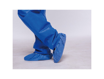 Anti-skid shoe cover SPP 30gsm,light blue 16x40cm - box of 100