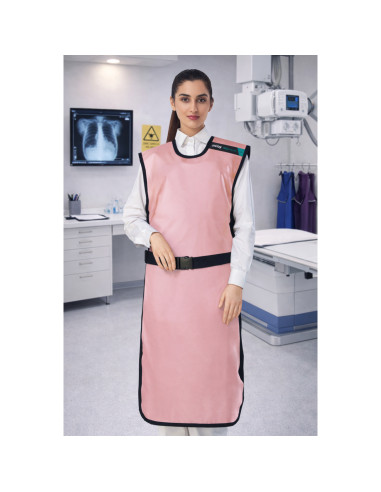 Tablier demi chasuble boucle Plombé