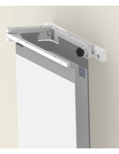 Support de rangement mural fixe pour rangement de 1 bavolet BVPRO Charge maxi : 20Kg Support de rangement mural fixe pour rangement de 1 bavolet BVPRO Charge maxi : 20Kg