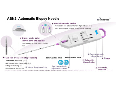 Biopsy gun automatic and semi automatic VeriEcto G2-V