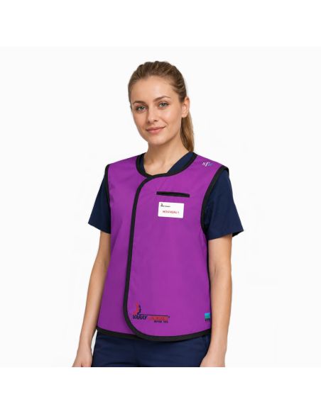 X-ray protective vest free lead INNOVA zip closure-V