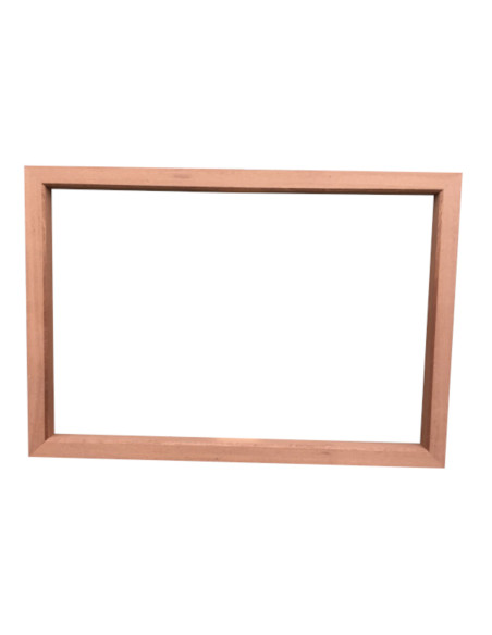Châssis plombé anti-x en bois-V