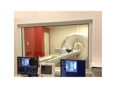 X-ray protective leaded aluminium frame-V