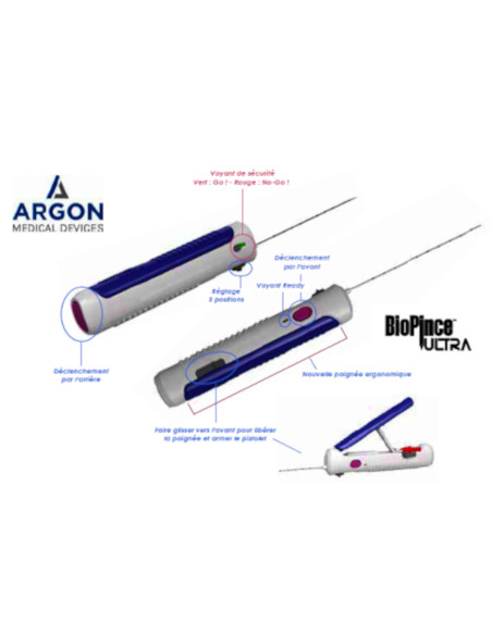 Automatic biopsy gun Biopince ULTRA-V