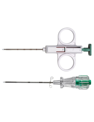 Pistolet semi-automatique Supercore avec coaxiale pour biopsie-V