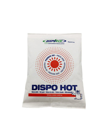 Coussin thermique chaud DISPOHOT 14 x 18 cm NT Carton x25 USAGE UNIQUE Coussin thermique chaud DISPOHOT 14 x 18 cm NT Carton x25 USAGE UNIQUE